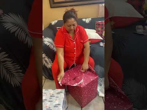 Merry Christmas opening my gifts