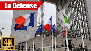 4Kla Défense, Puteaux Hauts-De-Seine Walking Tour Ultra Hd 60Fps