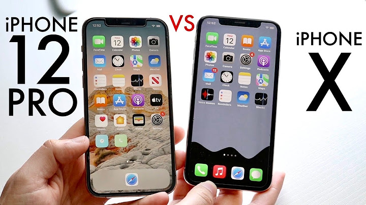 Iphone x vs iphone 12 pro size