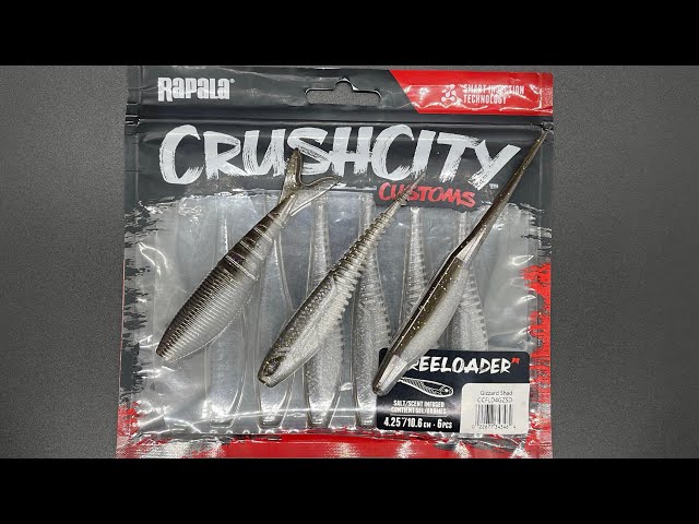 RAPALA CRUSH CITY FREELOADER ~ Color Match ~ Gizzard Shad 