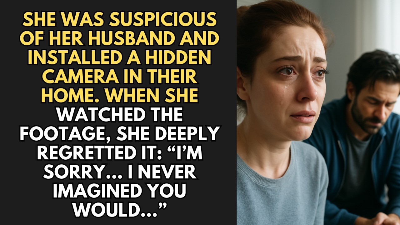 She Was Suspicious Of Her Husband And Installed A Hidden Camera In ...