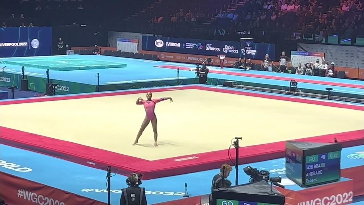 Rebeca Andrade Floor 2022 World Championships YouTube