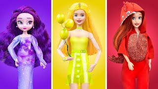 Renkli Meydan Okuma! Barbie için Her Şey Tek Renk
