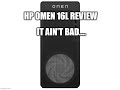 New HP Omen 16L gaming PC review: it's a bit different from the other Omen models....