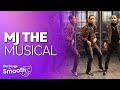 Mj the musical michael jackson star myles frost teaches us how to moonwalk  on stage with smooth