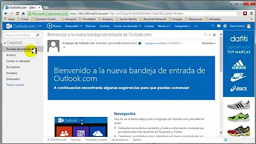 Porque não consigo abrir as mensagens do Hotmail?