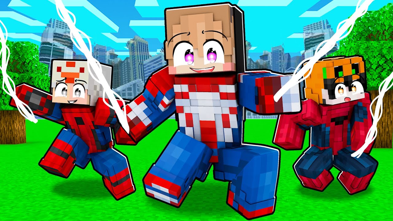 KITA BERUBAH MENJADI SPIDERMAN DI MINECRAFT!!