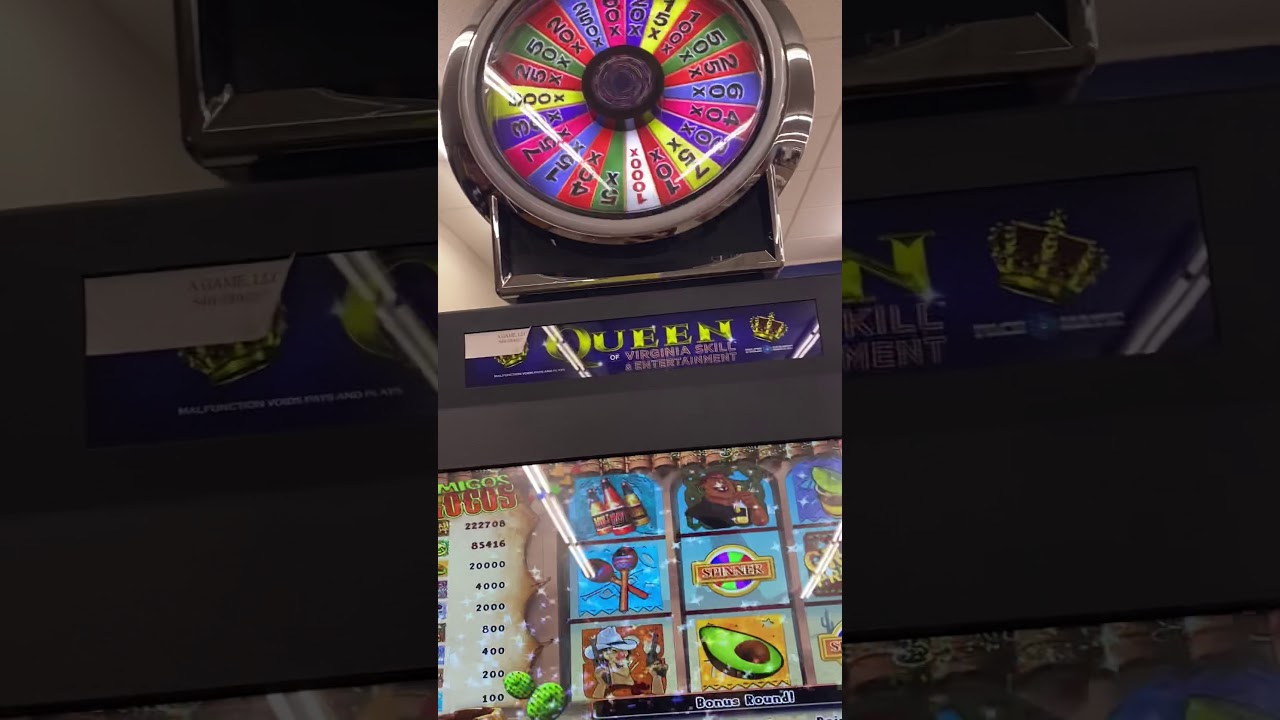 Amigos locos wheel game nice win max bet