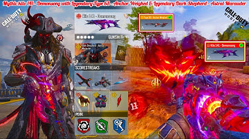 Mythic Kilo 141 & Legendary Type 63 are the MOST DEADLY Combo with Legendary Dark Shepherd in CODM 😈