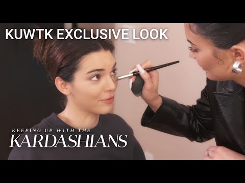 Watch Kylie Jenner Expertly Do Kendall's Makeup | KUWTK Exclusive Look | E!