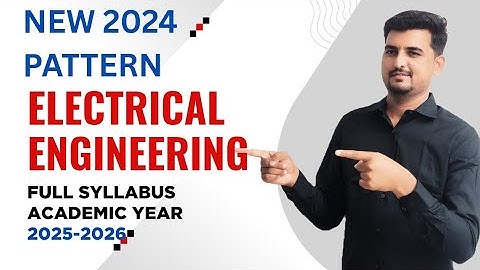 SE 2024 Pattern Sppu  Electrical engineering| Academic Year 2025-2026 Syllabus
