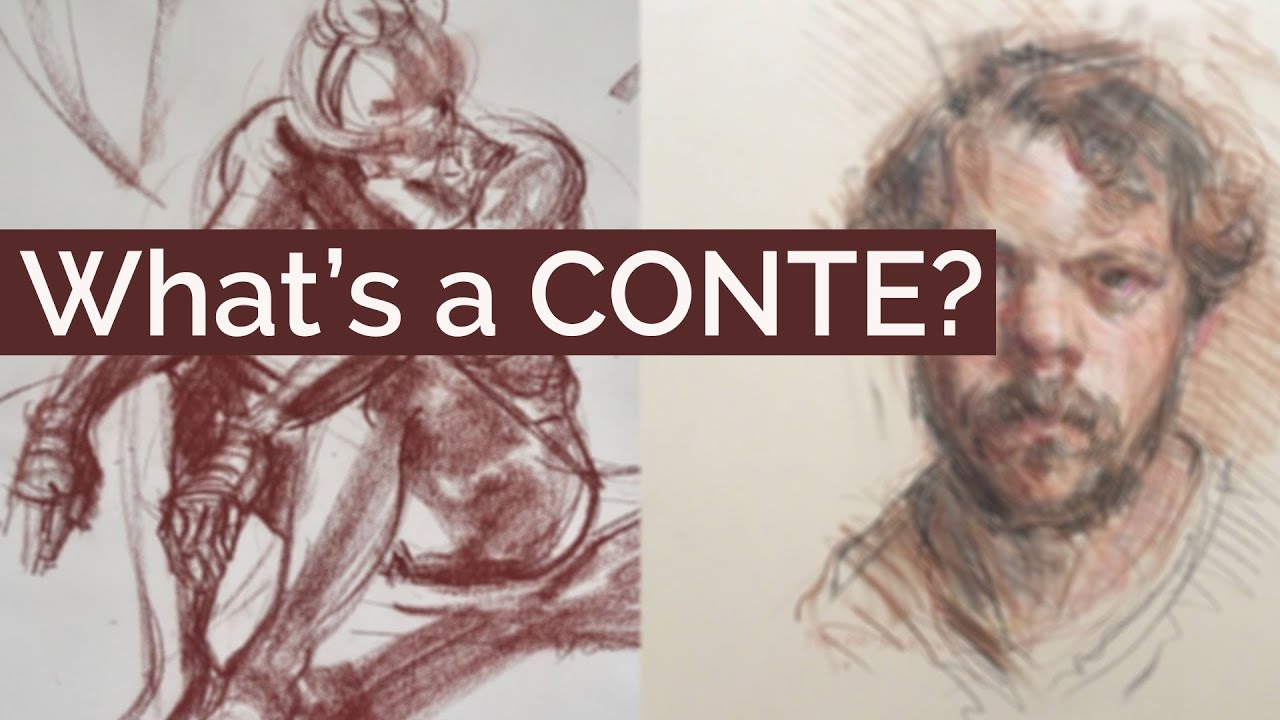 Conte Crayon Drawings