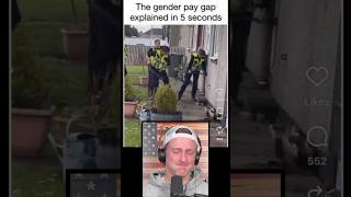 Gender pay gap explained in 5 seconds