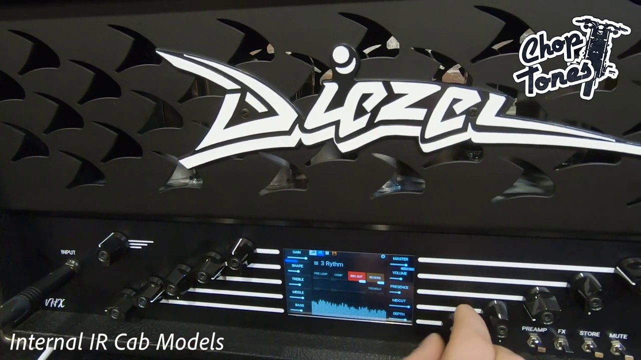 NAMM 2019 | Diezel VHX | Guitar Tube Amp + Digital Controls and IR