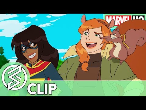 SNEAK PEEK at Marvel Rising Secret Warriors - "Let's Get Nuts!"