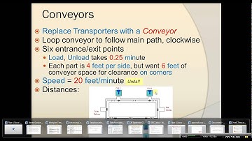 IE467 Lecture 24 (Conveyors)