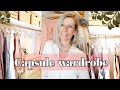 CAPSULE WARDROBE- CLOTHING HAUL - CLOSET TOUR