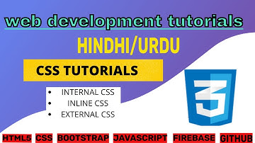 CSS INTRODUCTION VIDEO  INTERNAL CSS EXTERNAL CSS AND INLINE CSS | CODE WITH JERRY