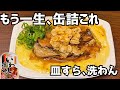 イワシ、焼かん。パック飯の上で全部終わる。