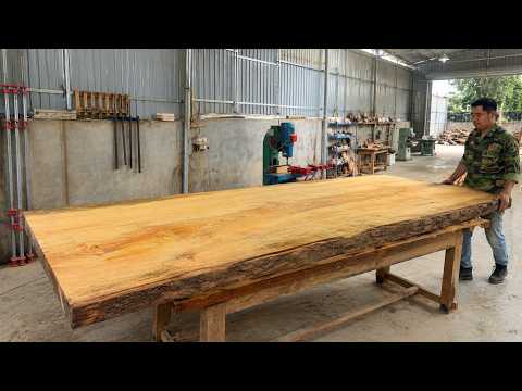 Using Rare, Solid Wood To Create Luxurious Furniture; Exceptional Woodworking Skills