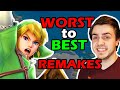 Ranking All Zelda Remakes based on Improvements including Skyward Sword HD - Infinite Bits