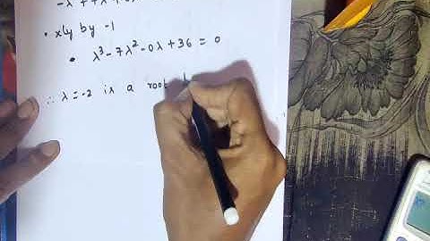 Linear Algebra: Eigen Values and Eigen Vectors (Part 2 of 2)