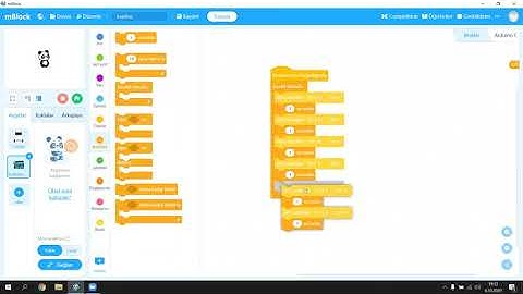 2-Ders Mblock Arduino Led Yakma