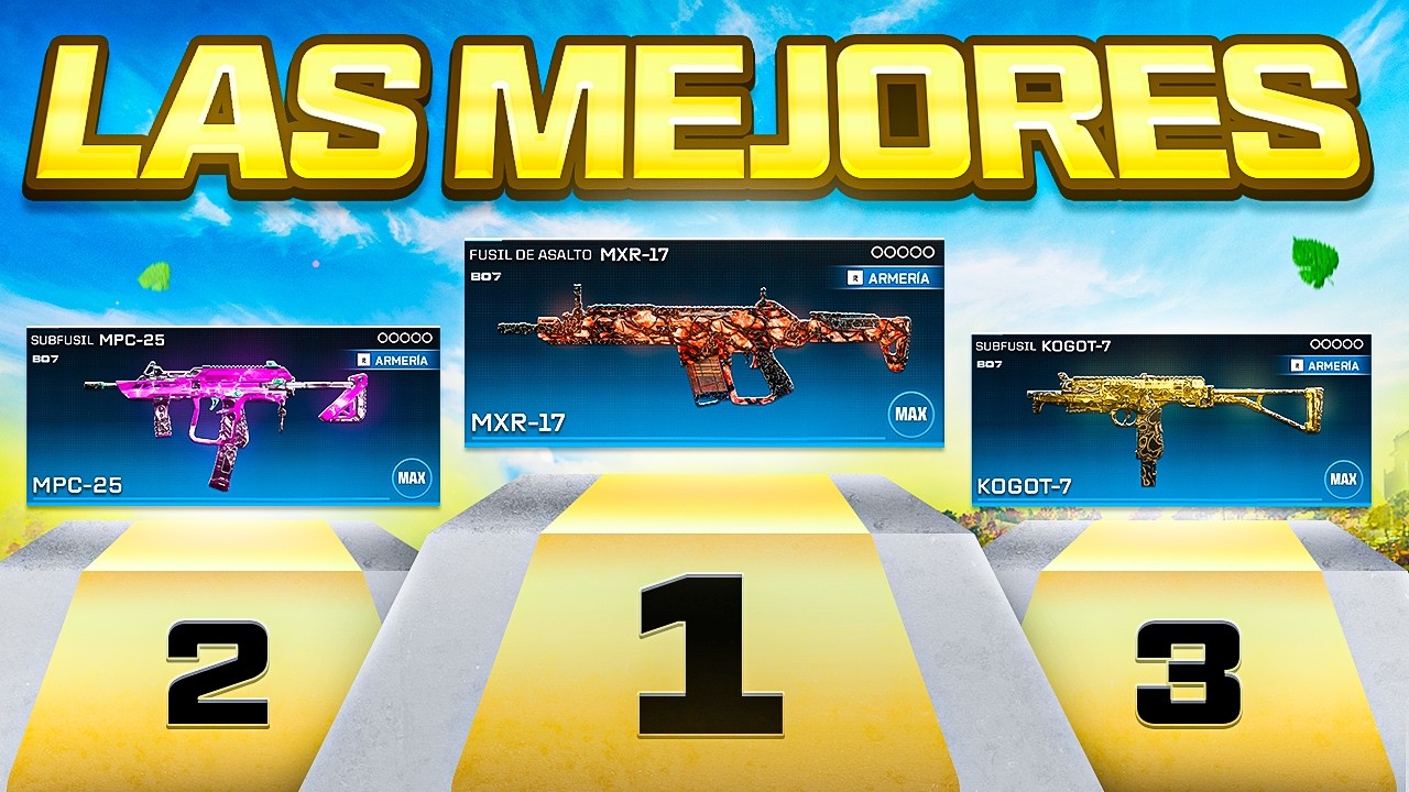 ARMAS META WARZONE para la TEMPORADA 1 BLACK OPS 7 | Las MEJORES ARMAS ...