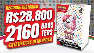 Abri 151 Boosters da Coleção Especial 151! Será que deu BOM?! - Cartas  Pokémon TIUSAM 