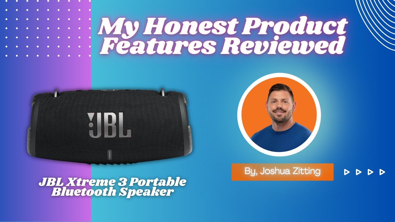 JBL Xtreme 3 Portable Bluetooth Speaker Review by HobbyDad 