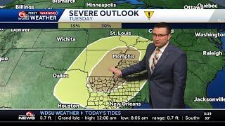 Sunny and mild Friday, watching storms next week