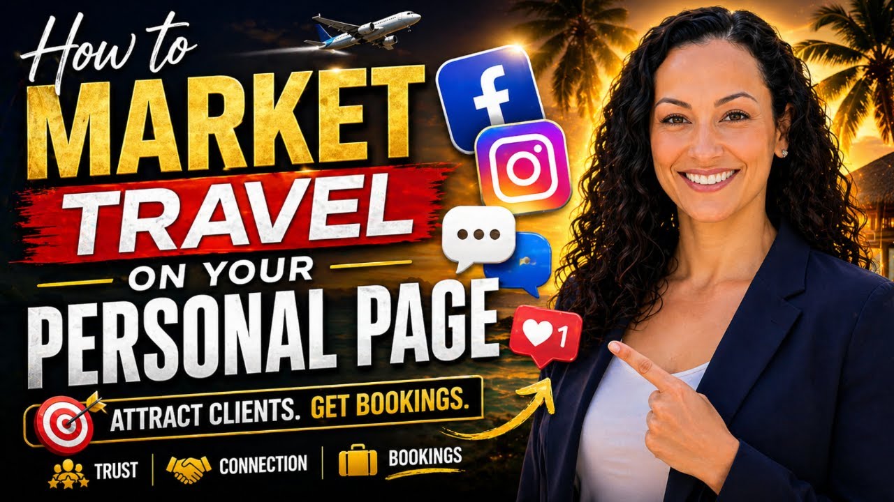 How to Market Travel on Your Personal Page ✈️