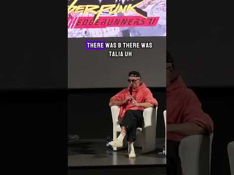 #CyberpunkEdgerunners Bartosz Sztyboron his inspiration and how Season 2 came to be at #Lucca60 #Cyb