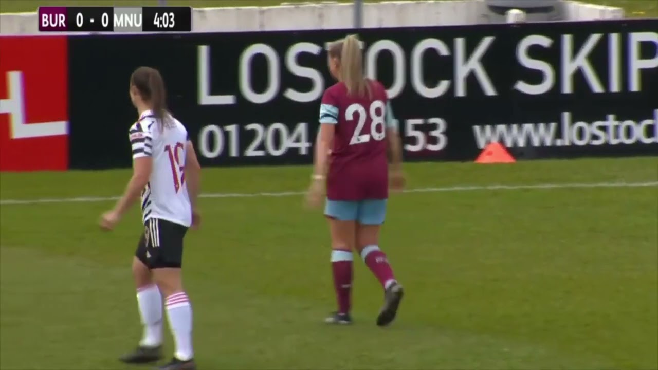 Man Utd Women vs Burnely Women | FA Cup | FULL 1st Half