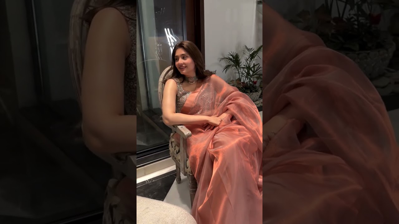gorgeous Durefishan in saree 