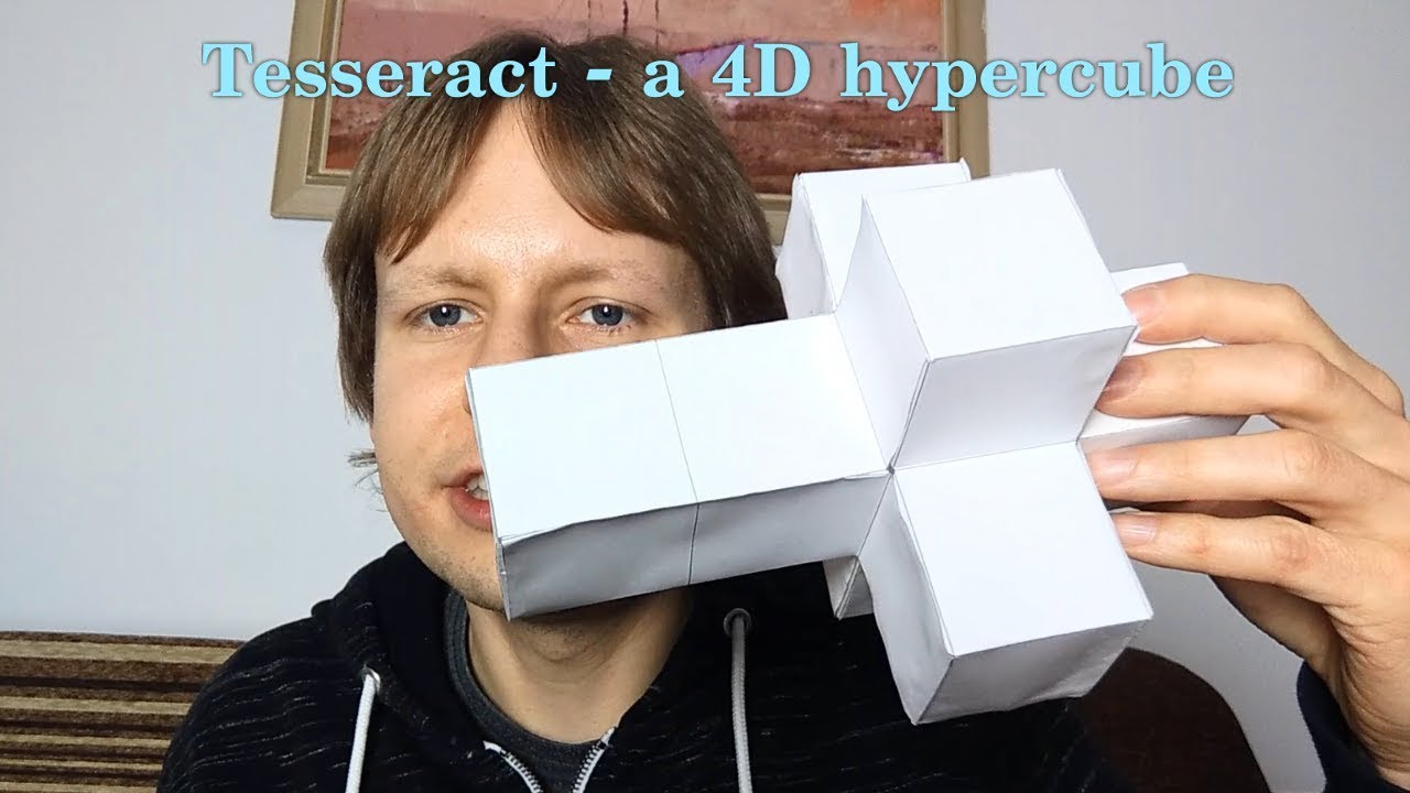 tesseract-a-4d-hypercube-youtube