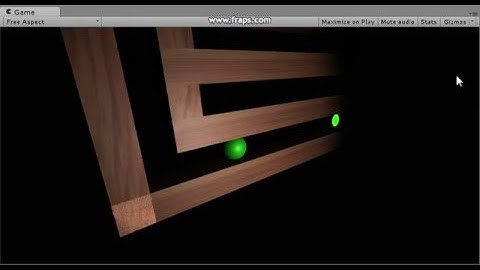 labyrinth in Unity (C#) - Bam!