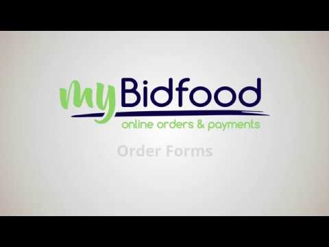2.2 MyBidfood - How to create a new order form