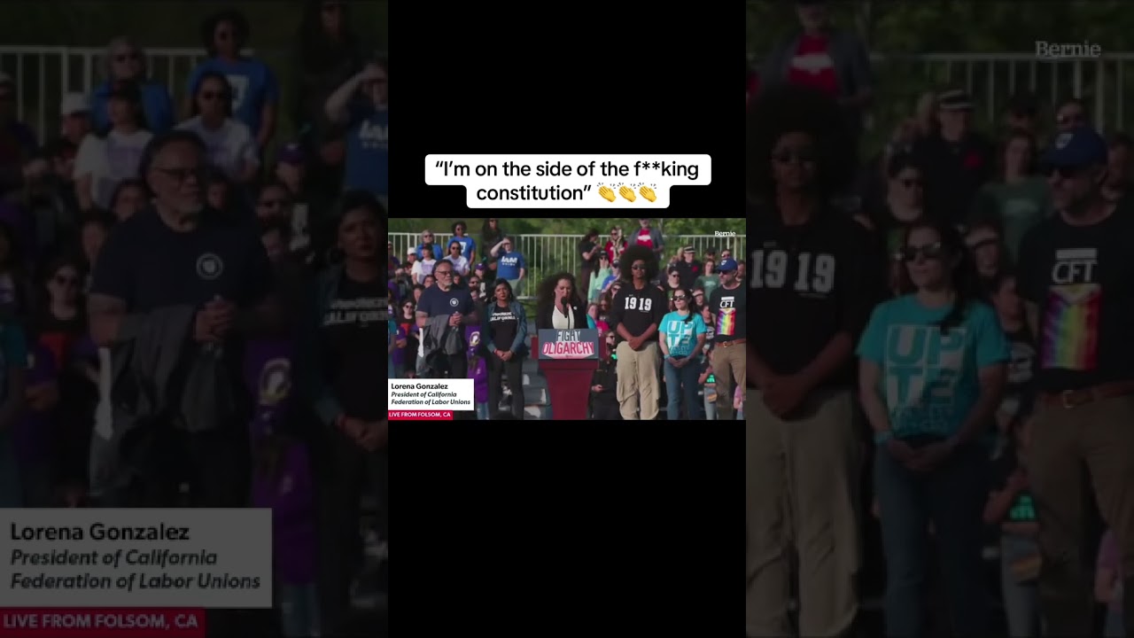 "I'm on the side of the f**king constitution"