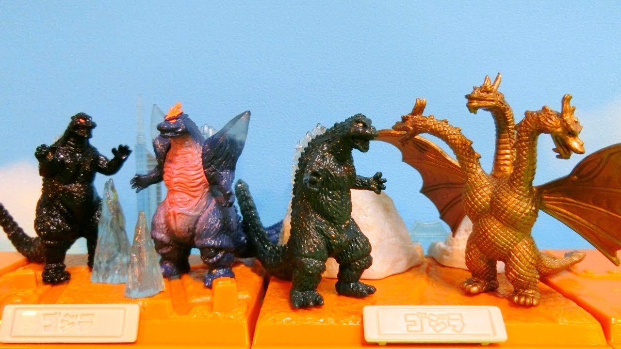 Details about   Godzilla mini playset plastic figure modern 