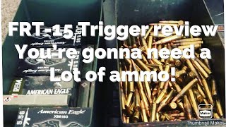 The Rare Breed Firearms FRT 15 trigger left me speechless..