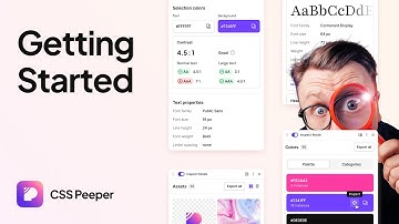 Getting Started with CSS Peeper Chrome Extension