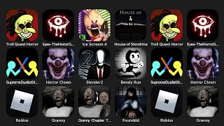 Troll Quest Horror, Eyes - The Horror Game, Ice Scream 4, House of Slendrina, Supreme... screenshot 2