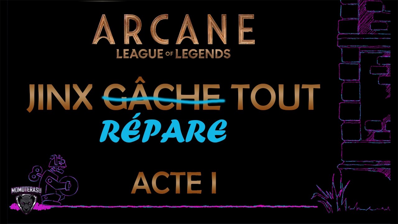 Jinx répare tout Acte I Arcane League of Legends 4K fr - YouTube