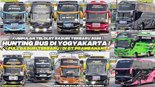 HEBOH‼️ KUMPULAN BUS TELOLET TERBARU DI JOGJA BANYAK ARTIS BUS!! FULL BASURI CORONG ATAS 🥳🤯