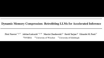 Dynamic Memory Compression: Retrofitting LLMs for Accelerated Inference