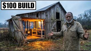 Black Homeless Man Converts A Rotting Barn Into A Hidden Home For Under $100