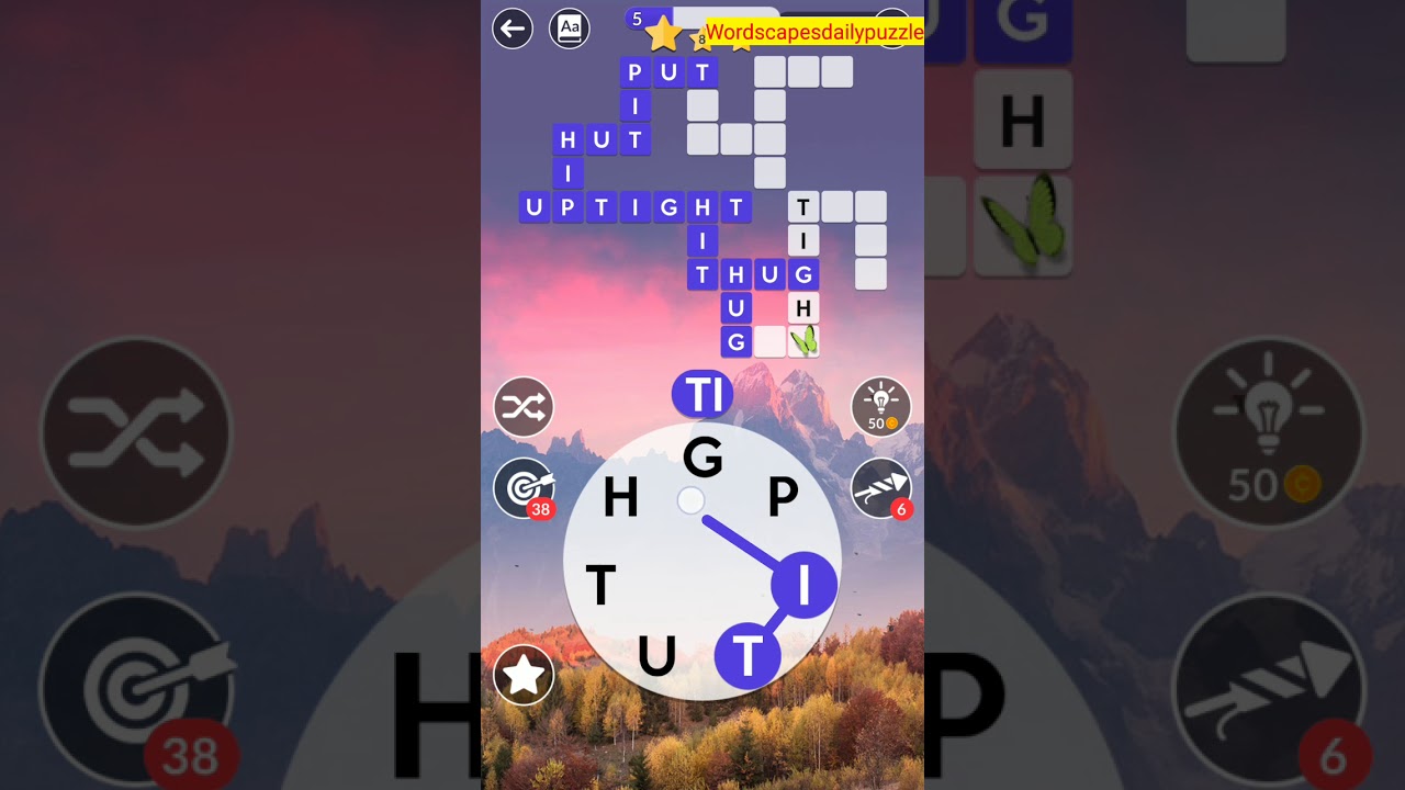 Wordscapes Daily Puzzle November 4 2020 Answers