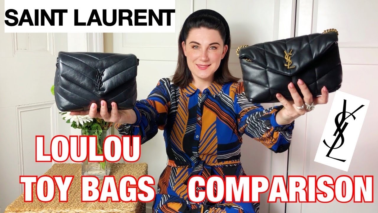 SAINT LAURENT YSL TOY LOULOU VS MINI LOU BAG - In depth Comparison & Review