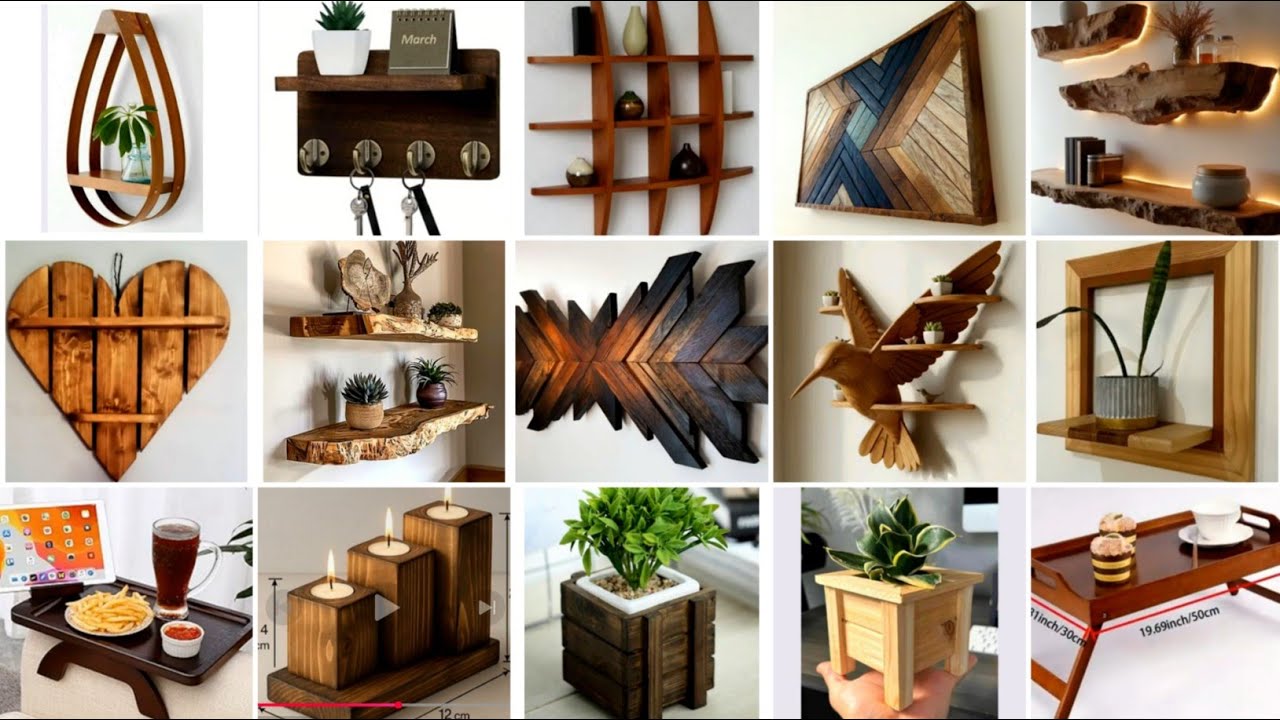 50 Wood Decor Projects Ideas You Can Make This Weekend
